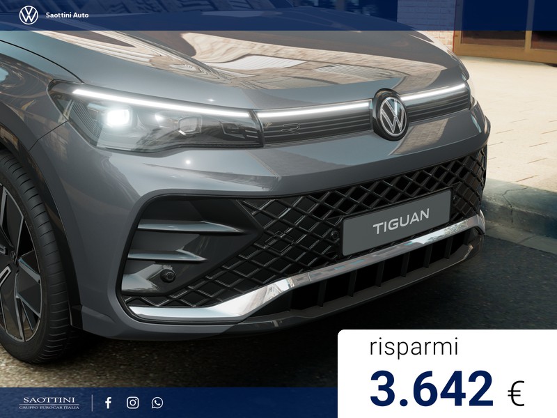 Volkswagen Tiguan R-Line Plus 2.0 TDI 150 CV DSG