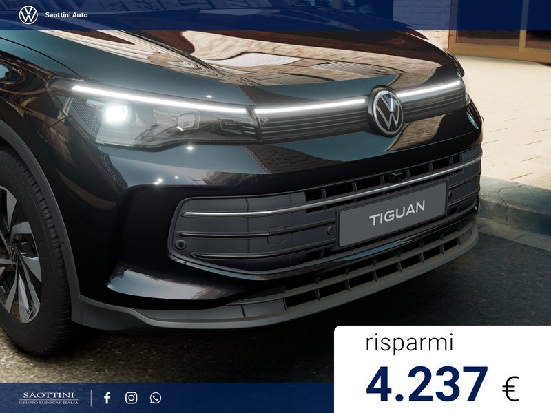 Volkswagen Tiguan eHybrid Edition Plus 1.5 TSI 204 CV DSG