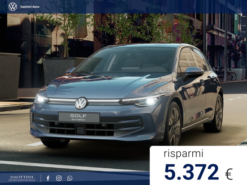 Volkswagen Golf eHybrid Edition Plus 1.5 TSI 204 CV DSG