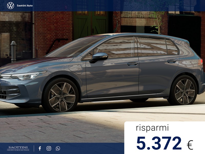 Volkswagen Golf eHybrid Edition Plus 1.5 TSI 204 CV DSG
