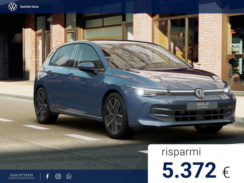 Volkswagen Golf eHybrid Edition Plus 1.5 TSI 204 CV DSG