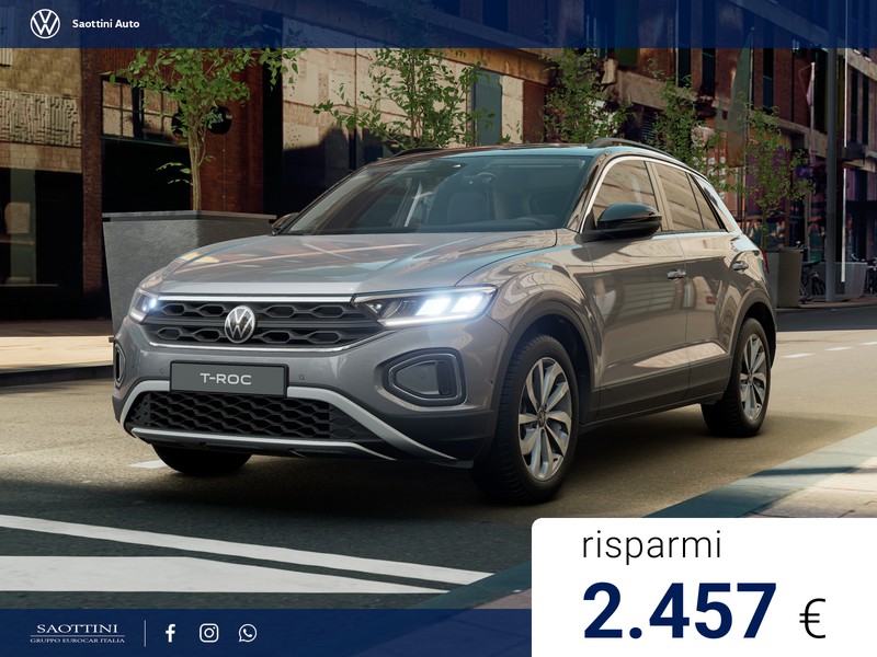 Volkswagen T-Roc Edition Plus 1.0 TSI 115 CV