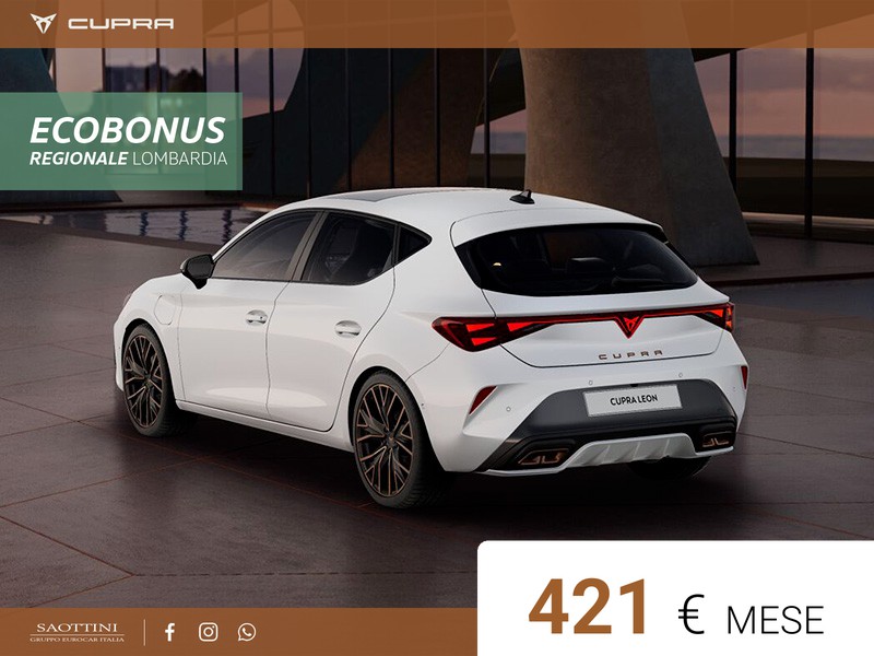 Cupra Leon 1.5 e-HYBRID 204 CV DSG