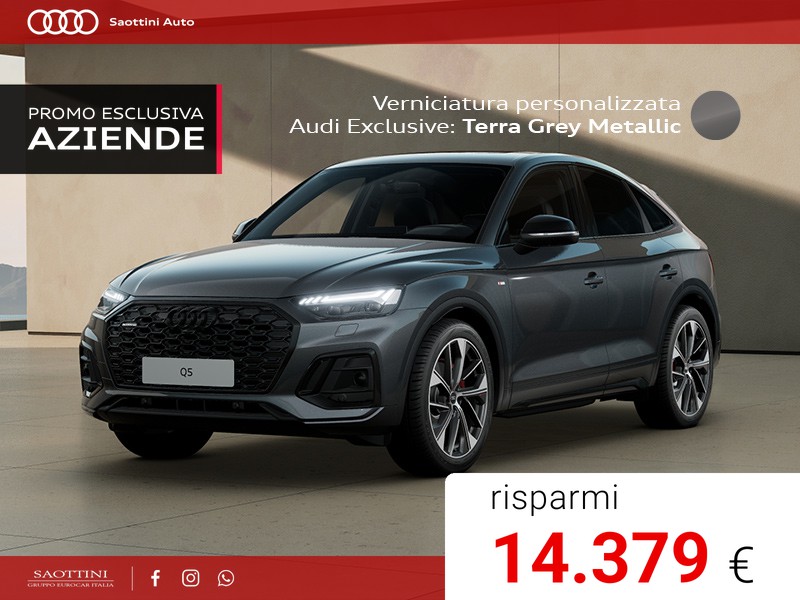 Audi Q5 Sportback 40 TDI Identity Black quattro S tronic