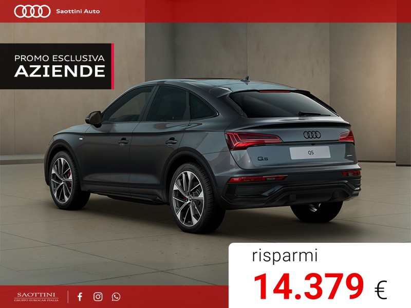 Audi Q5 Sportback 40 TDI Identity Black quattro S tronic