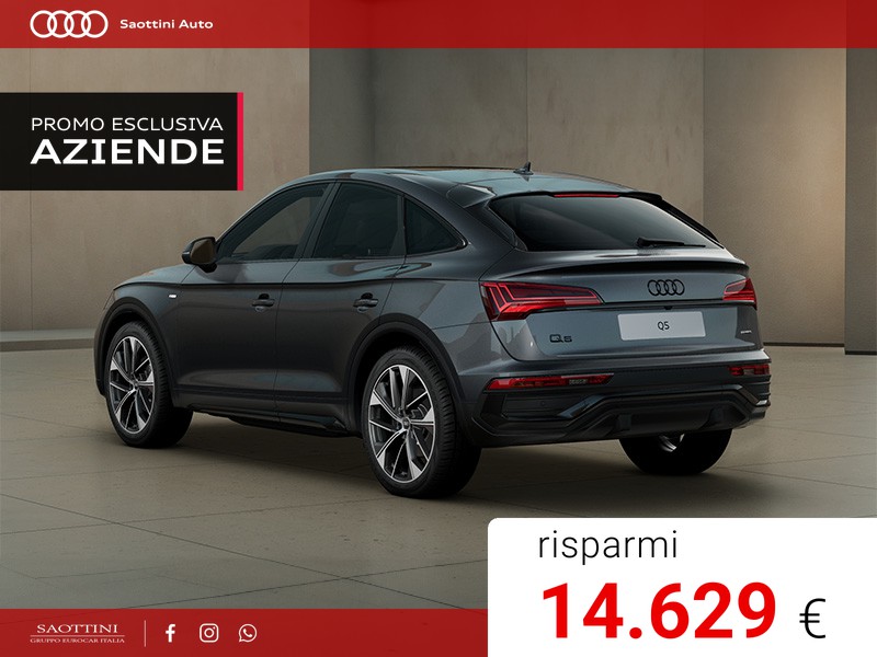 Audi Q5 Sportback 40 TDI Identity Black quattro S tronic