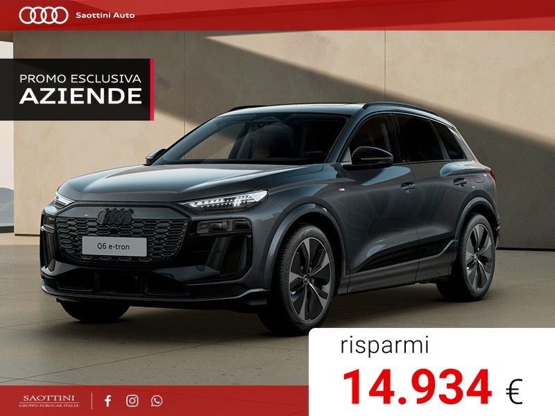 Audi Q6 e-tron S line edition quattro