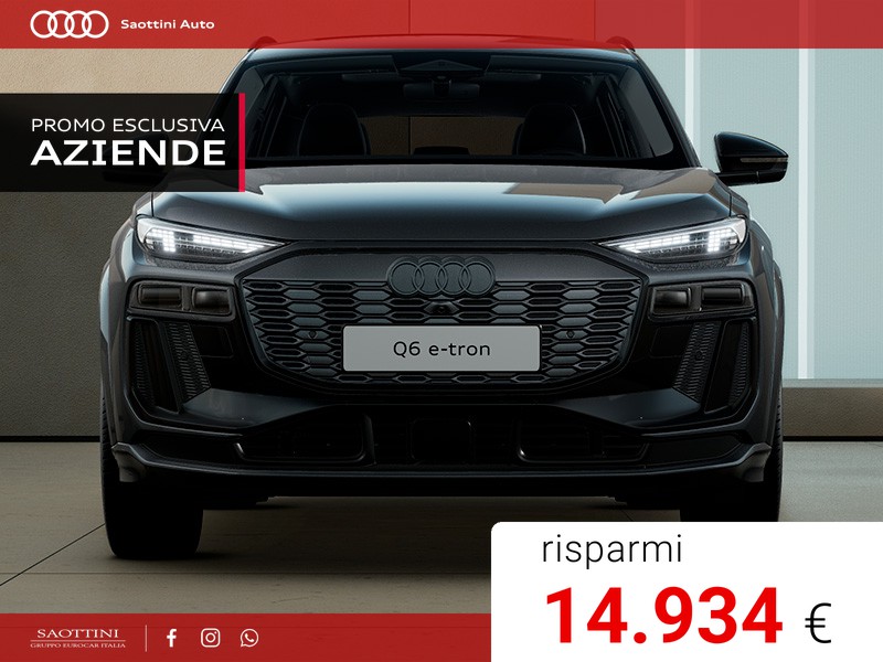 Audi Q6 e-tron S line edition quattro