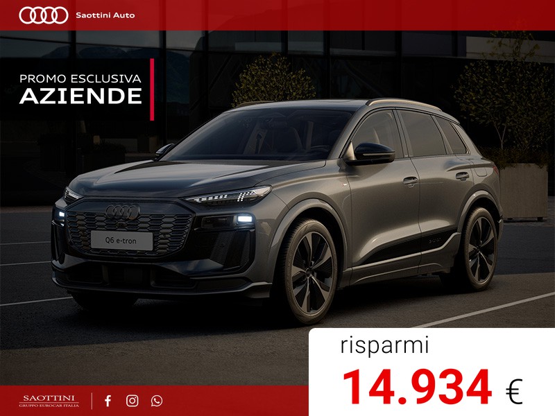 Audi Q6 e-tron S line edition quattro