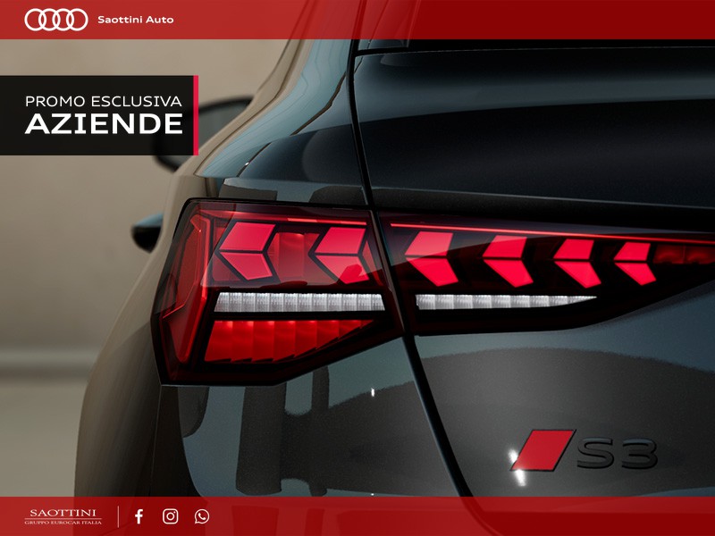Audi S3 Sportback sport attitude TFSI quattro S tronic