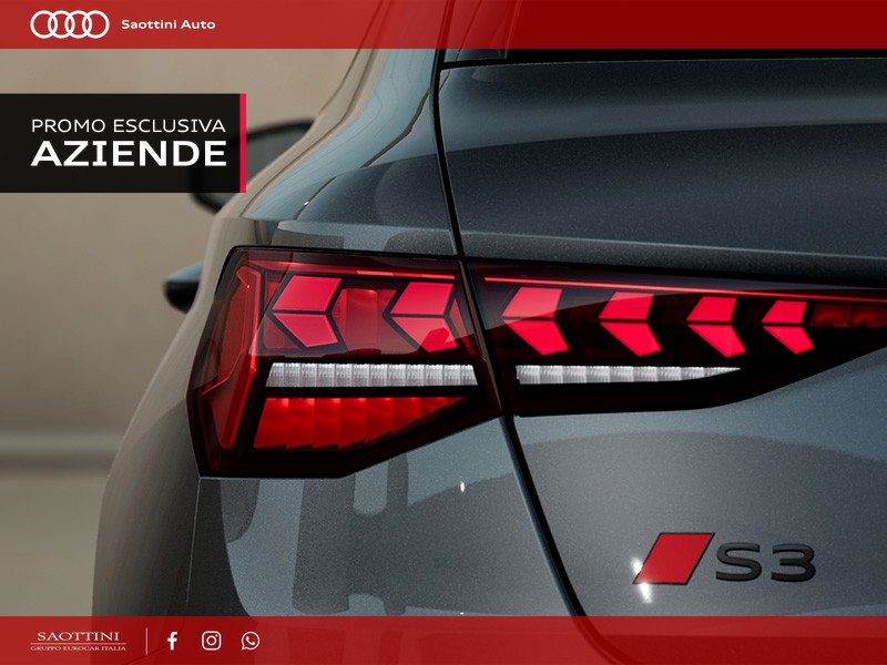 Audi S3 Sportback sport attitude TFSI quattro S tronic