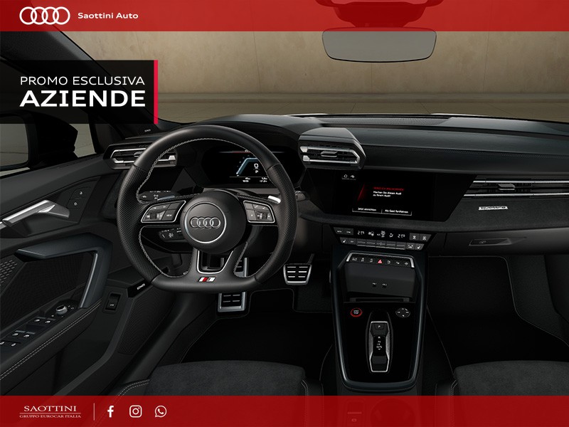 Audi S3 Sportback sport attitude TFSI quattro S tronic
