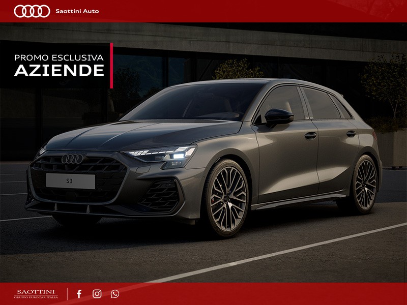 Audi S3 Sportback sport attitude TFSI quattro S tronic
