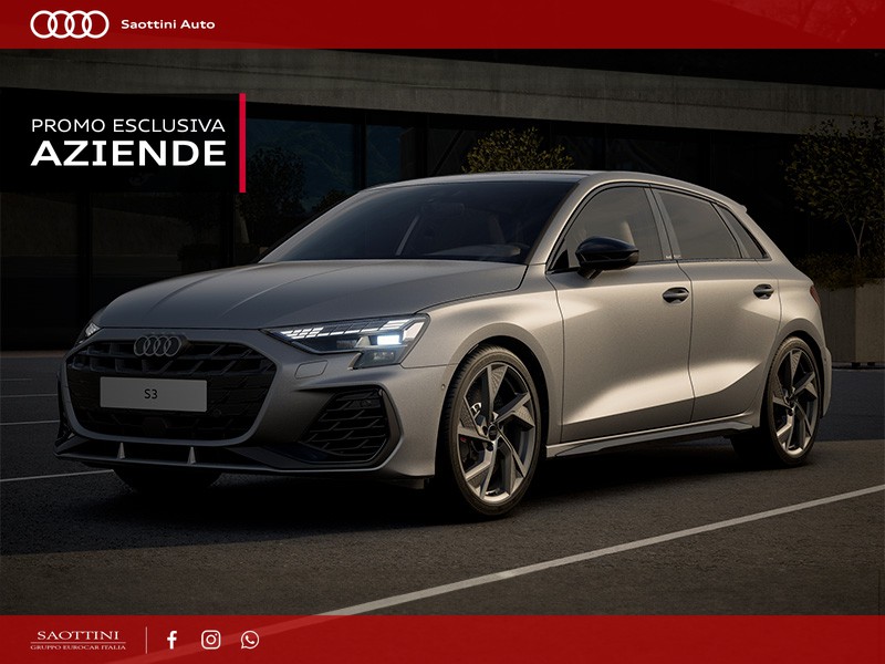 Audi S3 Sportback sport attitude TFSI quattro S tronic