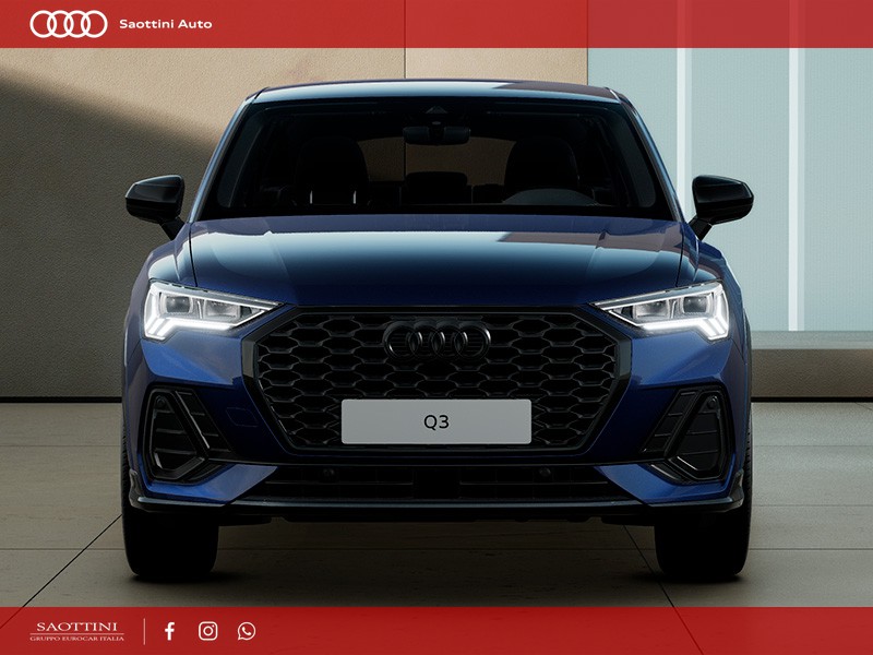 Audi Q3 Sportback Identity Black 35 TDI S tronic
