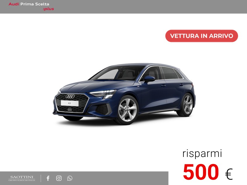 Audi A3 Sportback 35 2.0 TDI S line edition S tronic
