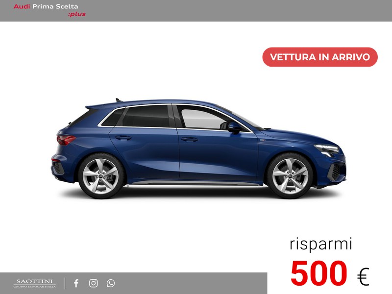 Audi A3 Sportback 35 2.0 TDI S line edition S tronic