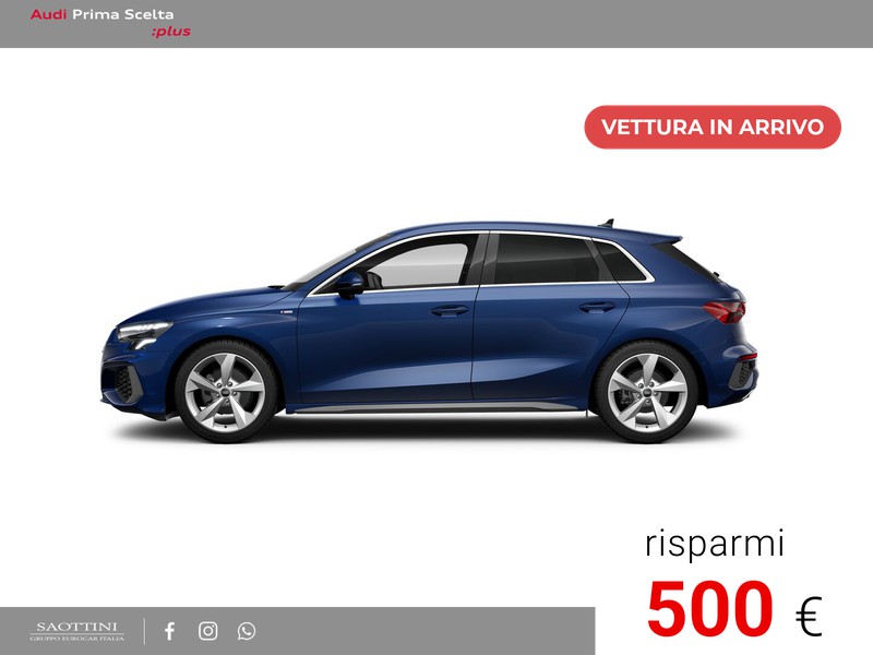 Audi A3 Sportback 35 2.0 TDI S line edition S tronic