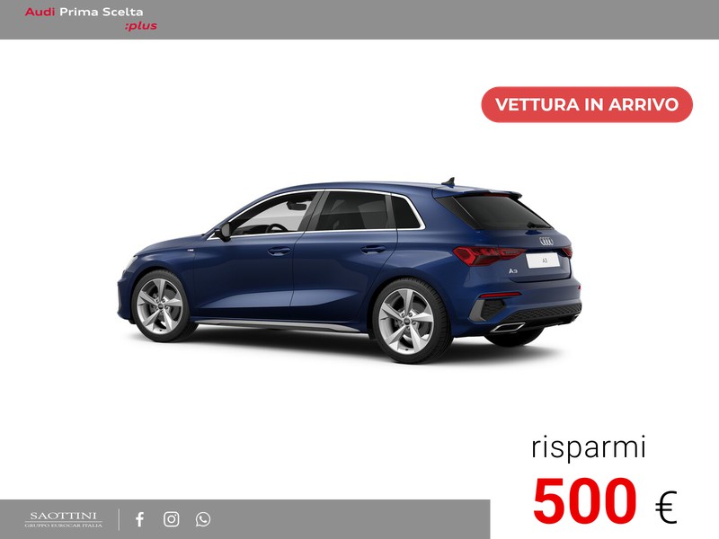 Audi A3 Sportback 35 2.0 TDI S line edition S tronic