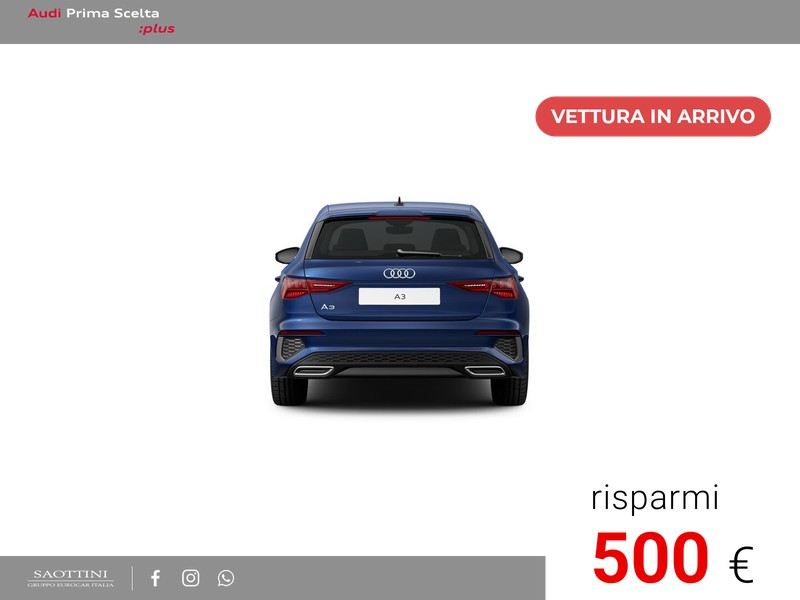 Audi A3 Sportback 35 2.0 TDI S line edition S tronic