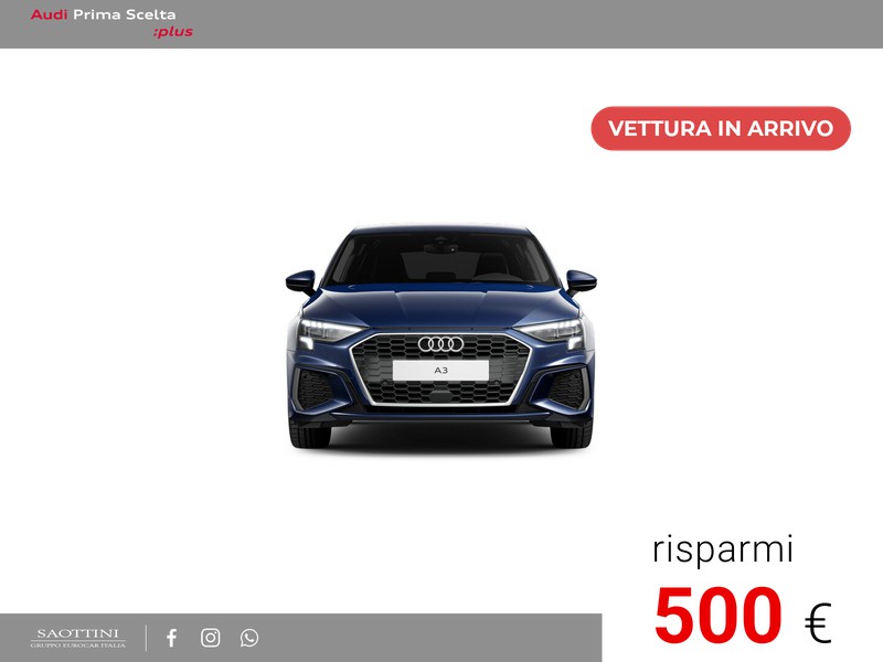 Audi A3 Sportback 35 2.0 TDI S line edition S tronic