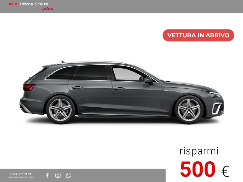 Audi A4 40 2.0 TDI S line edition quattro 204 CV S tronic