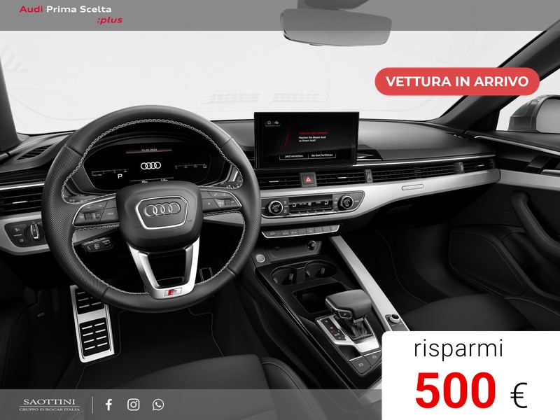 Audi A4 40 2.0 TDI S line edition quattro 204 CV S tronic
