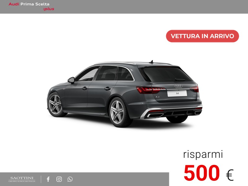 Audi A4 40 2.0 TDI S line edition quattro 204 CV S tronic