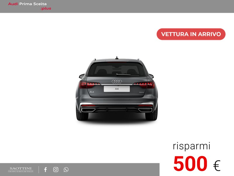 Audi A4 40 2.0 TDI S line edition quattro 204 CV S tronic