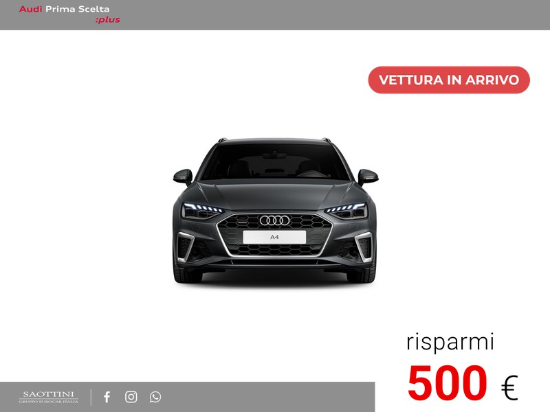 Audi A4 40 2.0 TDI S line edition quattro 204 CV S tronic