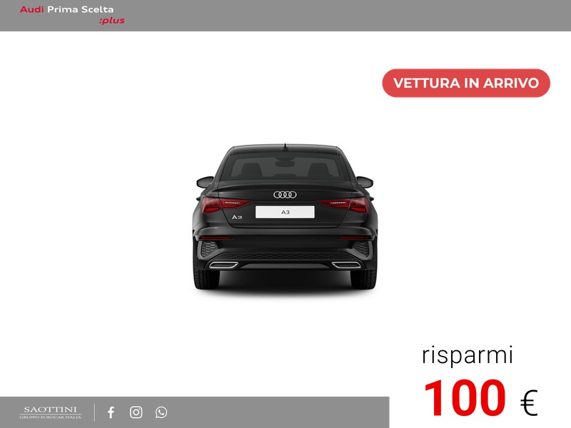 Audi A3 Sedan 35 2.0 TDI S line edition S tronic