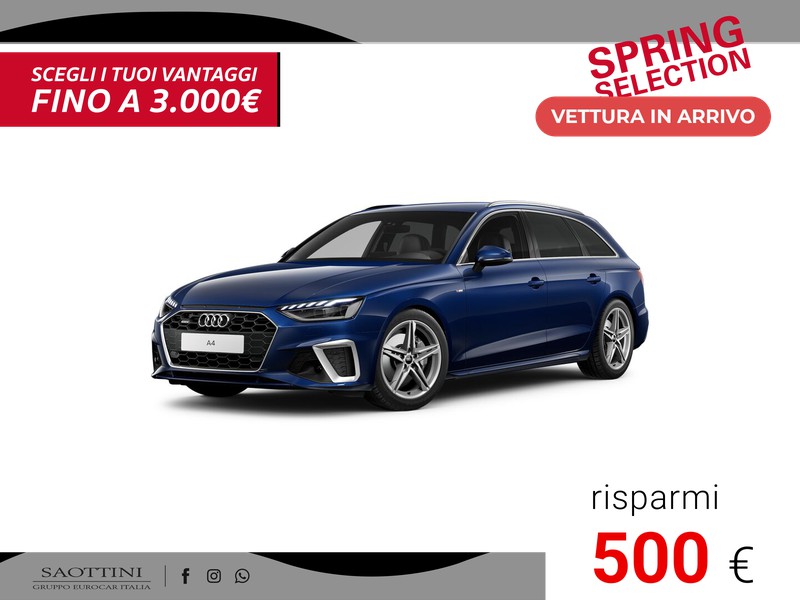 Audi A4 Avant 40 2.0 TDI S line edition quattro S tronic