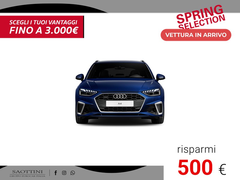Audi A4 Avant 40 2.0 TDI S line edition quattro S tronic