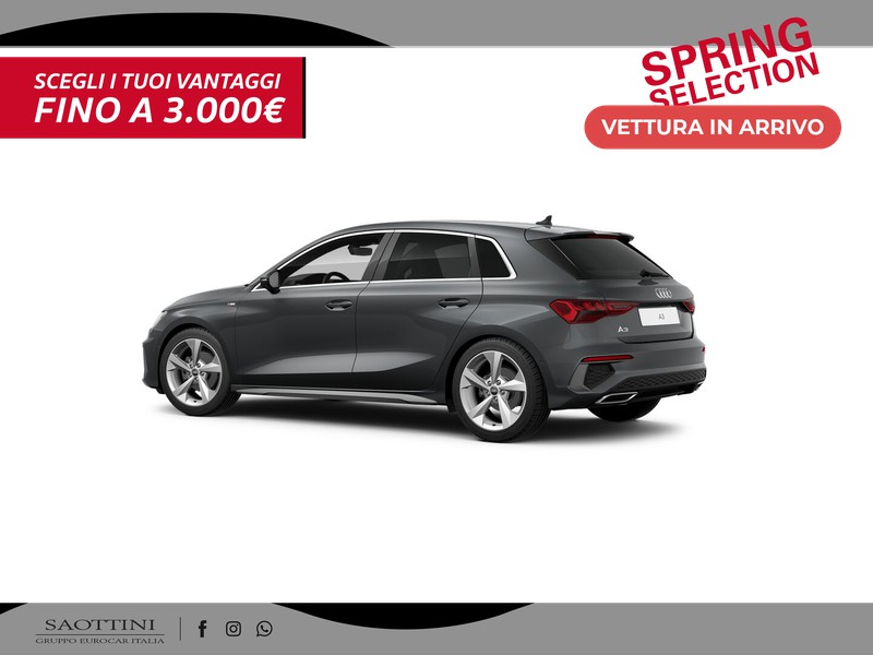 Audi A3 Sportback 35 2.0 TDI S line edition S tronic