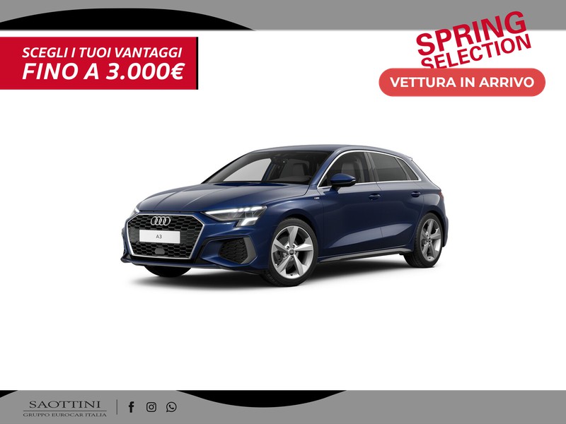 Audi A3 Sportback 35 2.0 TDI S line edition S tronic
