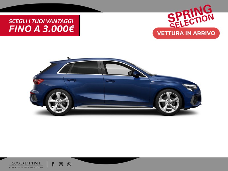 Audi A3 Sportback 35 2.0 TDI S line edition S tronic