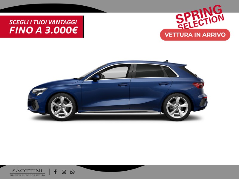 Audi A3 Sportback 35 2.0 TDI S line edition S tronic