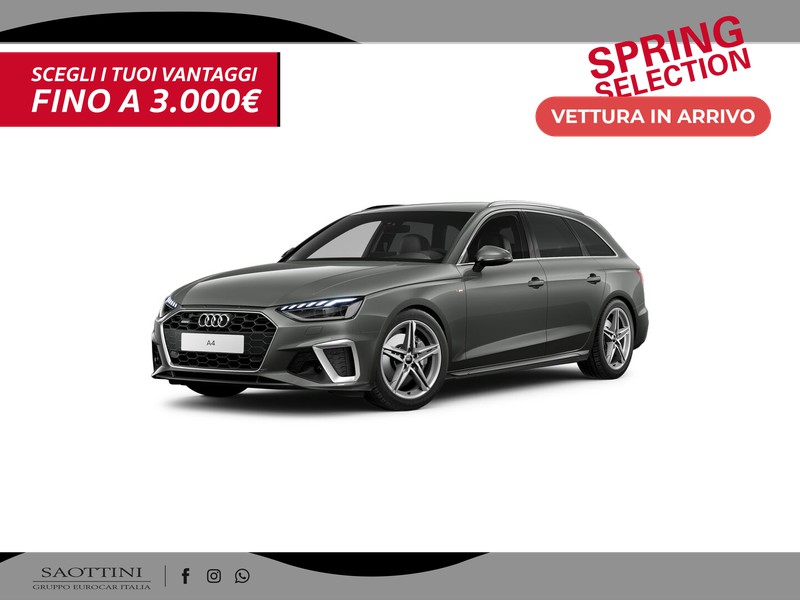 Audi A4 avant 40 2.0 TDI S line edition quattro S tronic