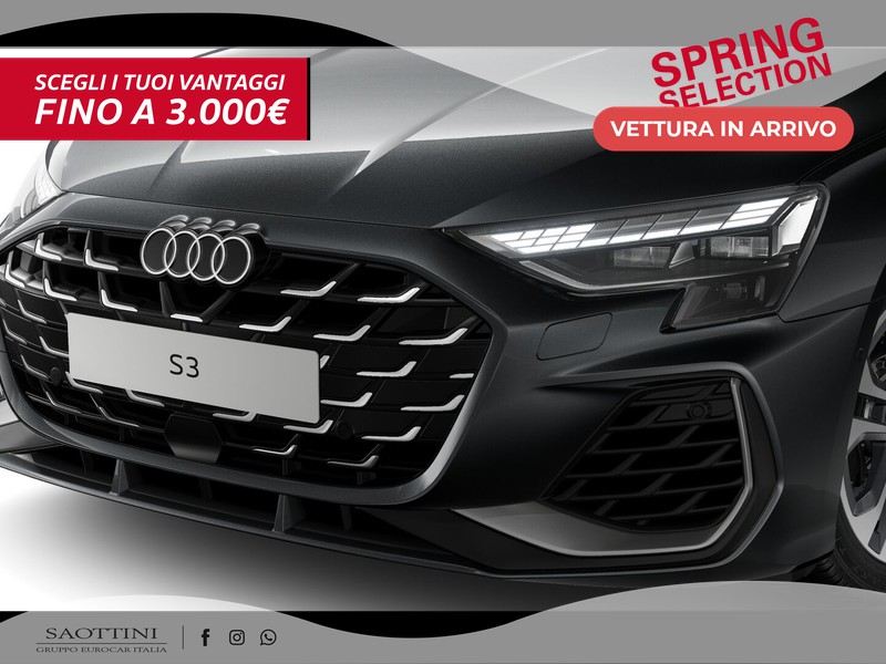 Audi S3 Sportback 2.0 TFSI quattro S tronic