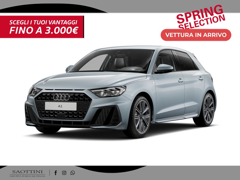 Audi A1 Sportback 25 1.0 TFSI S line edition S tronic