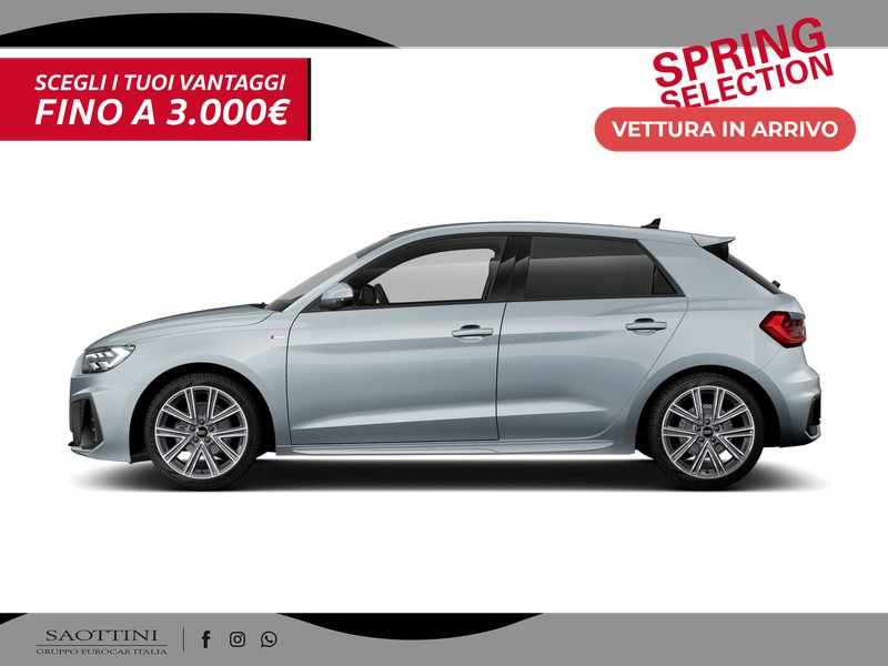 Audi A1 Sportback 25 1.0 TFSI S line edition S tronic