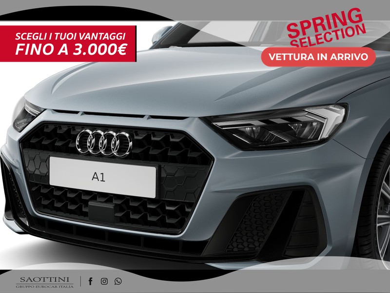 Audi A1 Sportback 25 1.0 TFSI S line edition S tronic