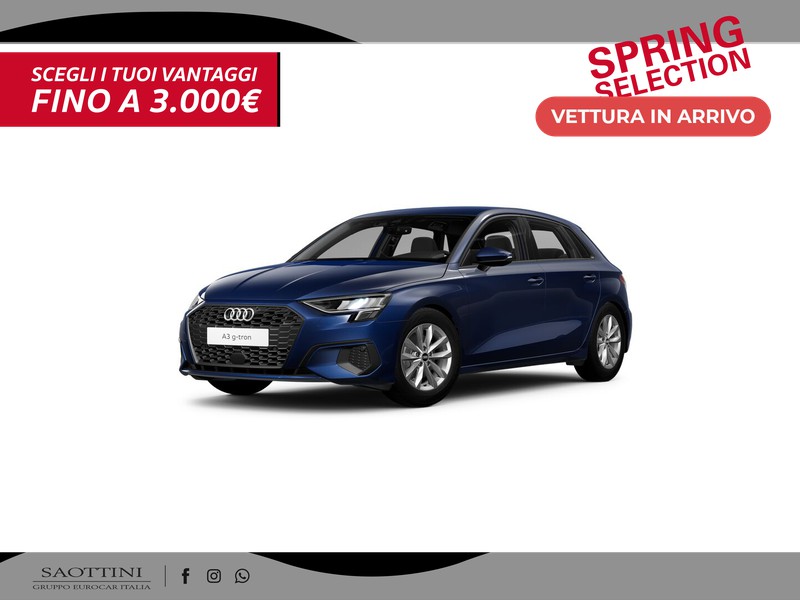Audi A3 Sportback 30 1.5 g-tron S tronic