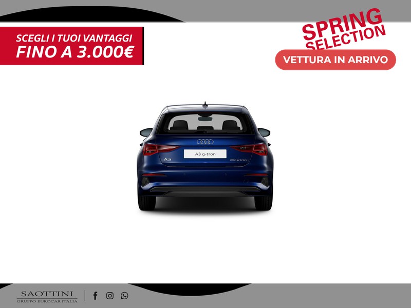 Audi A3 Sportback 30 1.5 g-tron S tronic