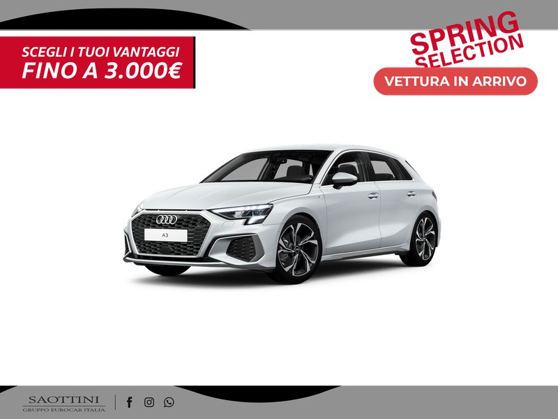 Audi A3 Sportback 30 1.0 TFSI S line edition S tronic