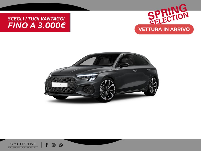 Audi A3 Sportback 40 2.0 TDI S line edition quat. S tronic