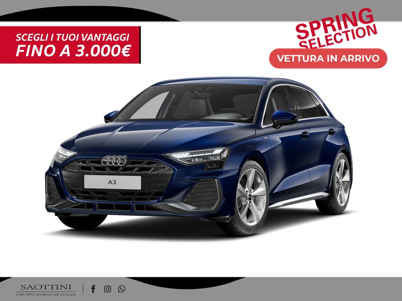 Audi A3 Sportback 35 2.0 TDI S line edition S tronic