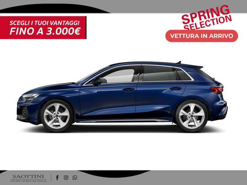 Audi A3 Sportback 35 2.0 TDI S line edition S tronic