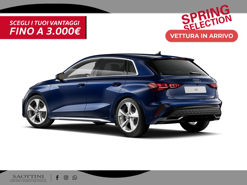 Audi A3 Sportback 35 2.0 TDI S line edition S tronic