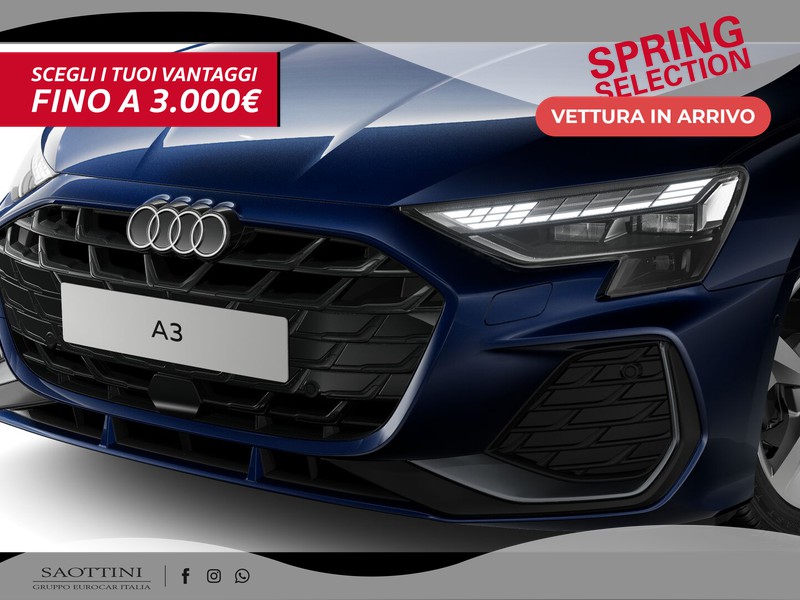 Audi A3 Sportback 35 2.0 TDI S line edition S tronic
